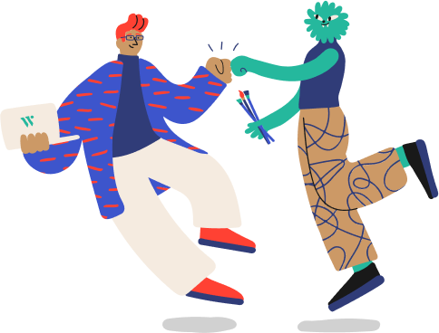 Artist With Innovator Characters